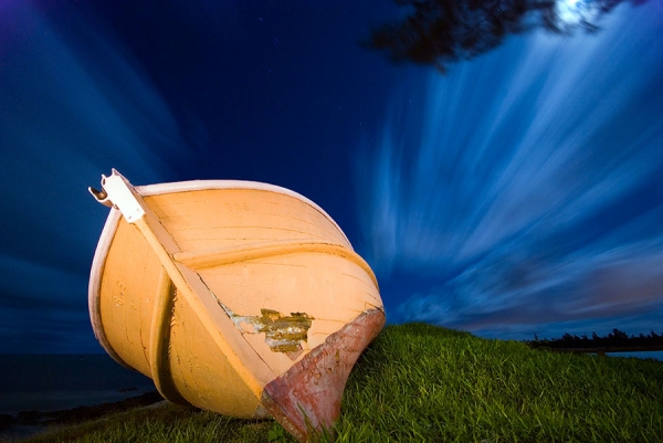 Photograph Nicola Zingarelli Painting With Light on One Eyeland